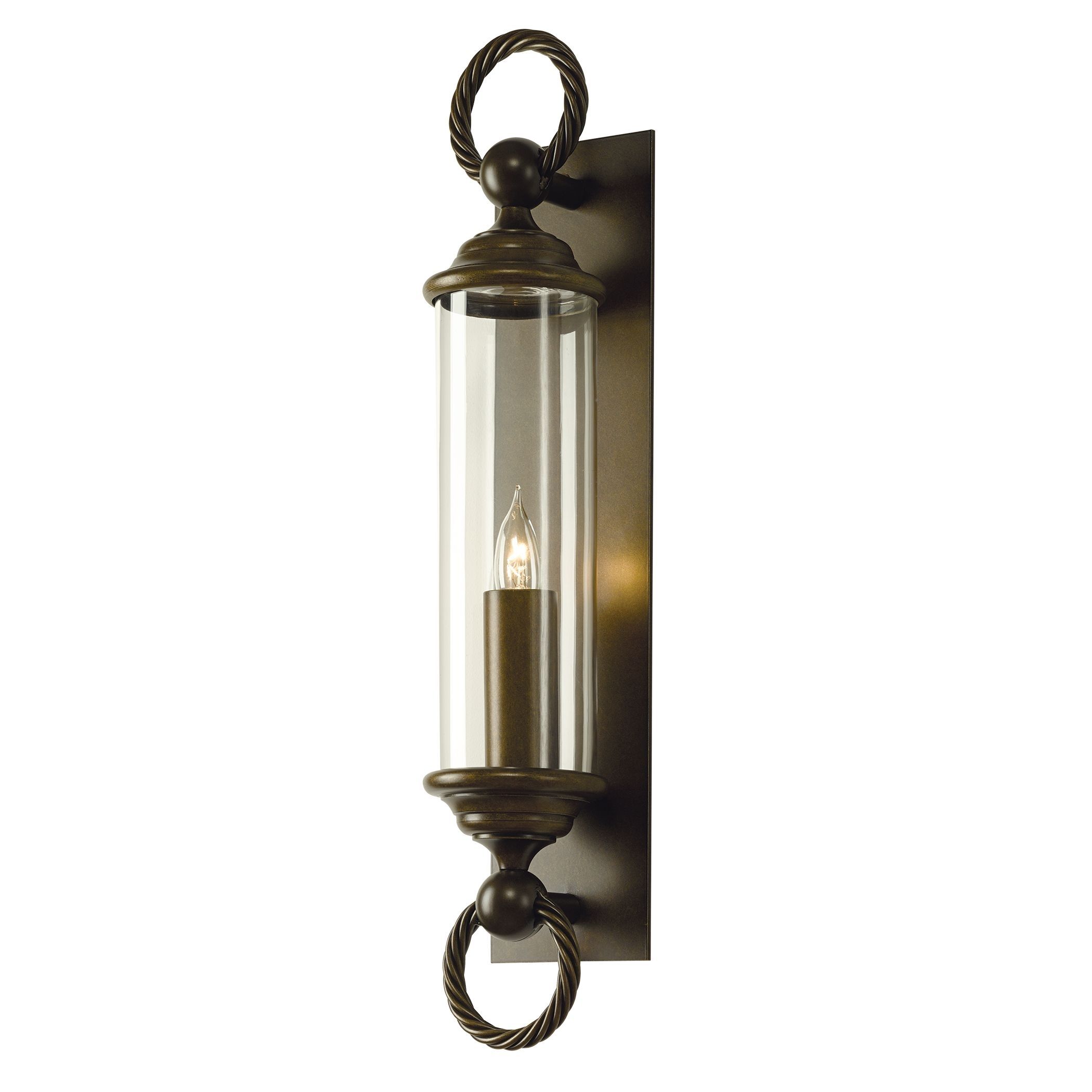 Cavo Large Outdoor Wall Sconce – Hubbardton Forge Within Large Outdoor Wall Light Fixtures (View 10 of 15)