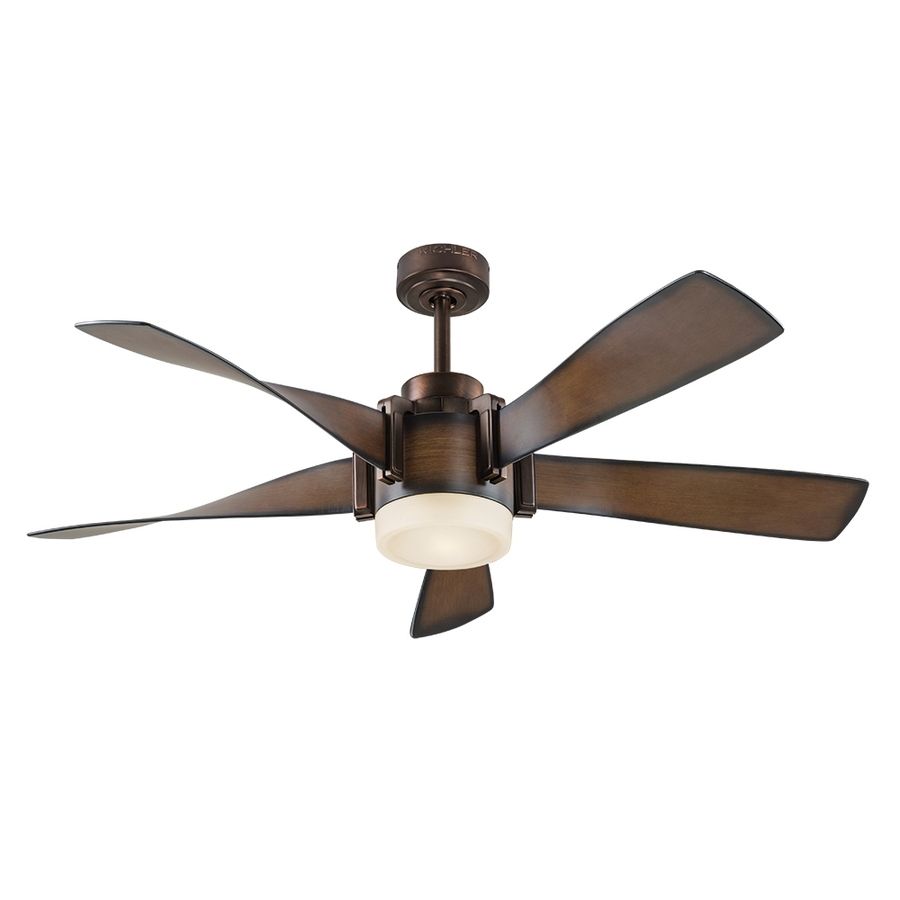 Featured Photo of 2024 Latest Outdoor Ceiling Fans with Led Lights
