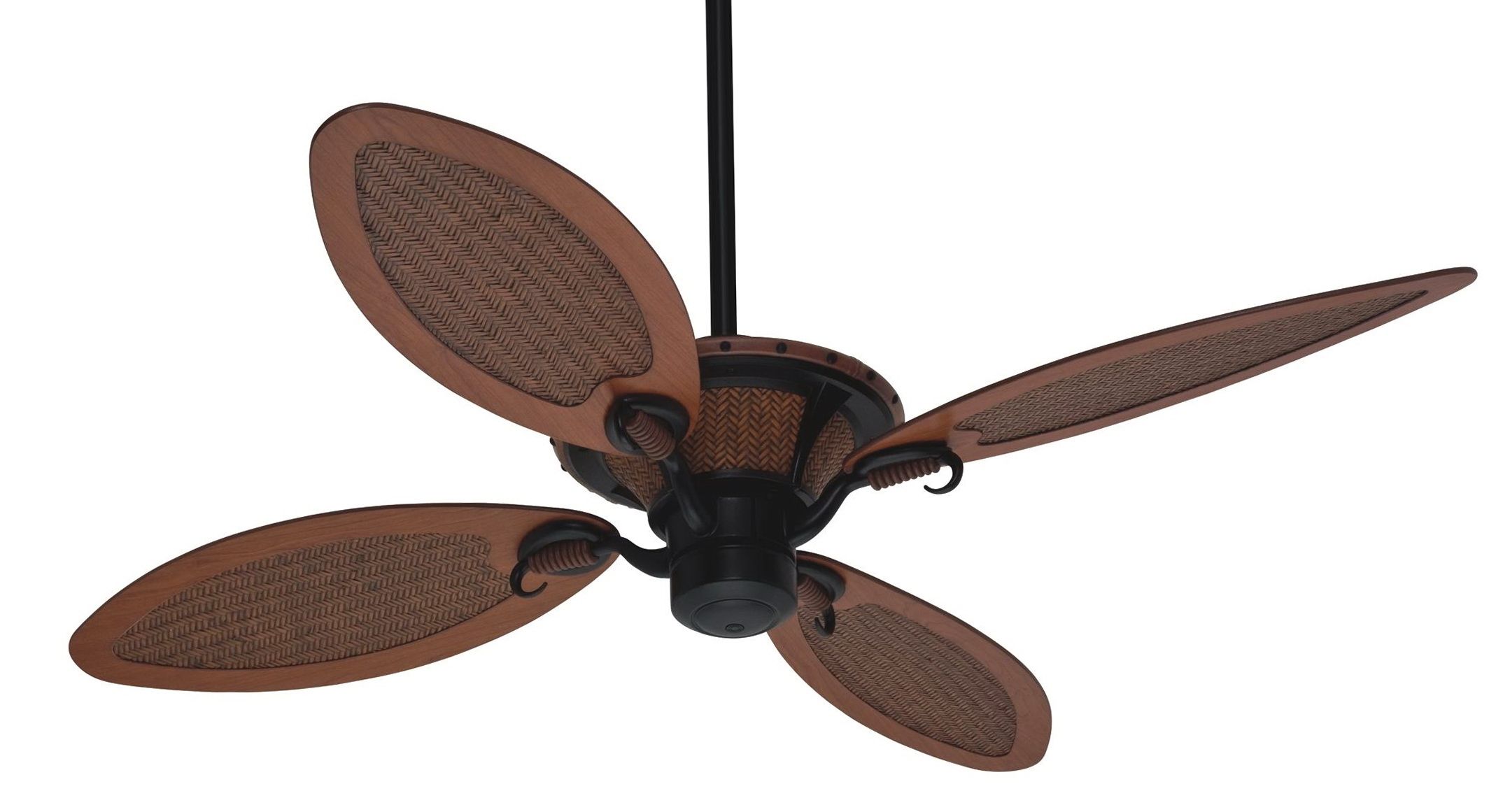 Ceiling Fan: 28 Remarkable Tropical Style Ceiling Fans With Lights Regarding Tropical Outdoor Ceiling Lights (Photo 10 of 15)