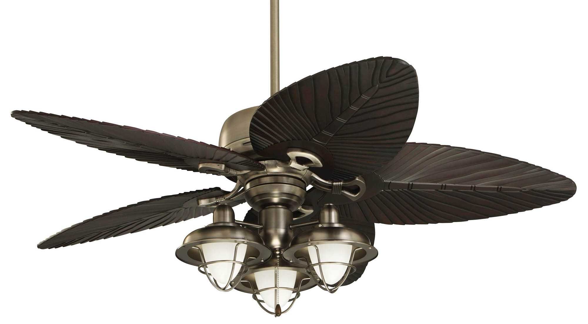 Ceiling Fan ~ Tropical Outdoor Ceiling Fans Picture Ideas With Light Pertaining To Tropical Outdoor Ceiling Lights (Photo 6 of 15)
