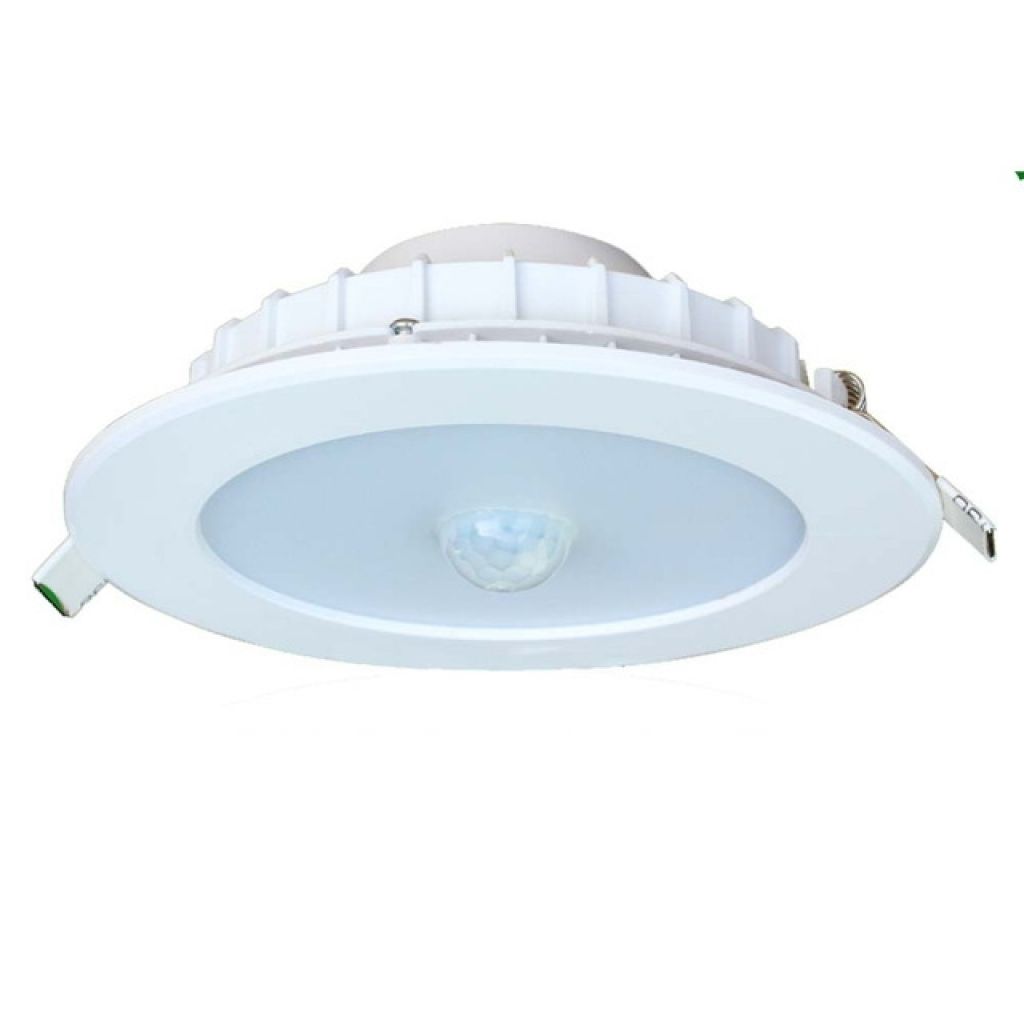 Ceiling Light 12w Led Motion Detector Dowinglight Flash Mounted With Regard To Outdoor Motion Detector Ceiling Lights (Photo 9 of 15)