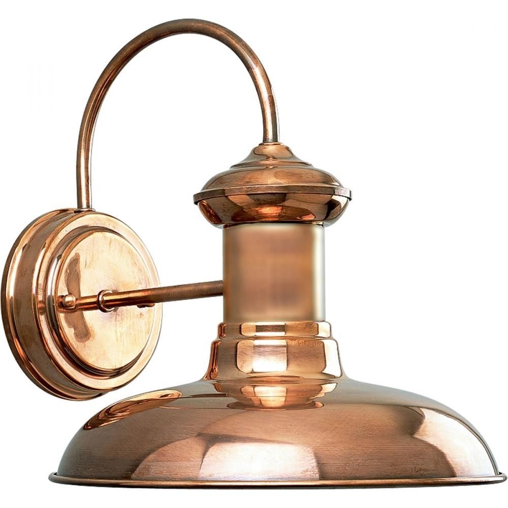 Copper Outdoor Lighting Fixtures • Outdoor Lighting Within Copper Outdoor Ceiling Lights (Photo 9 of 15)