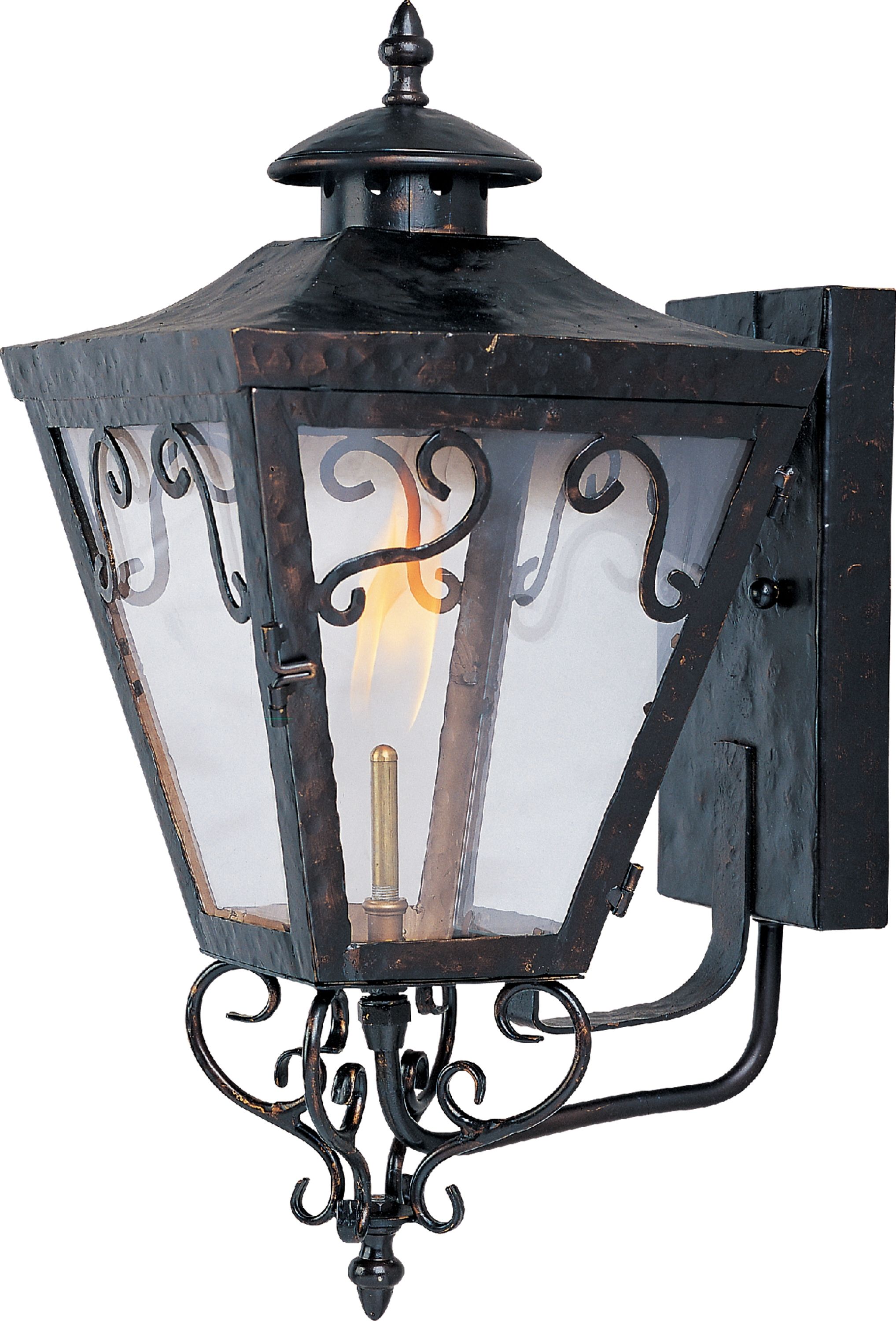 Cordoba Outdoor Wall Gas Lantern – Outdoor Wall Mount – Maxim Lighting Within Outdoor Wall And Post Lighting (View 15 of 15)