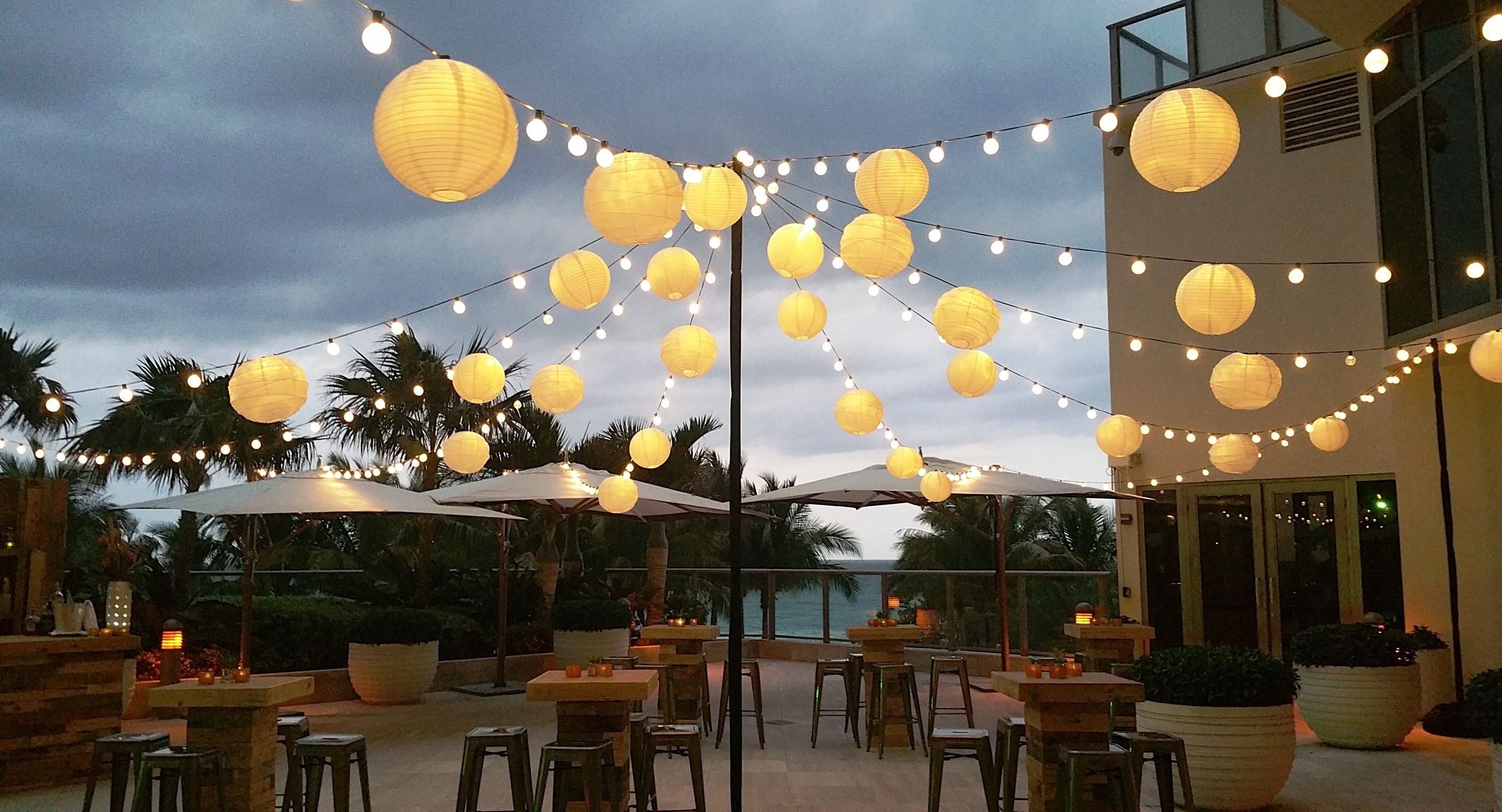 Decorating With Paper Lanterns Outdoors 28 Images X10 White With Outdoor Hanging Party Lanterns (Photo 1 of 15)