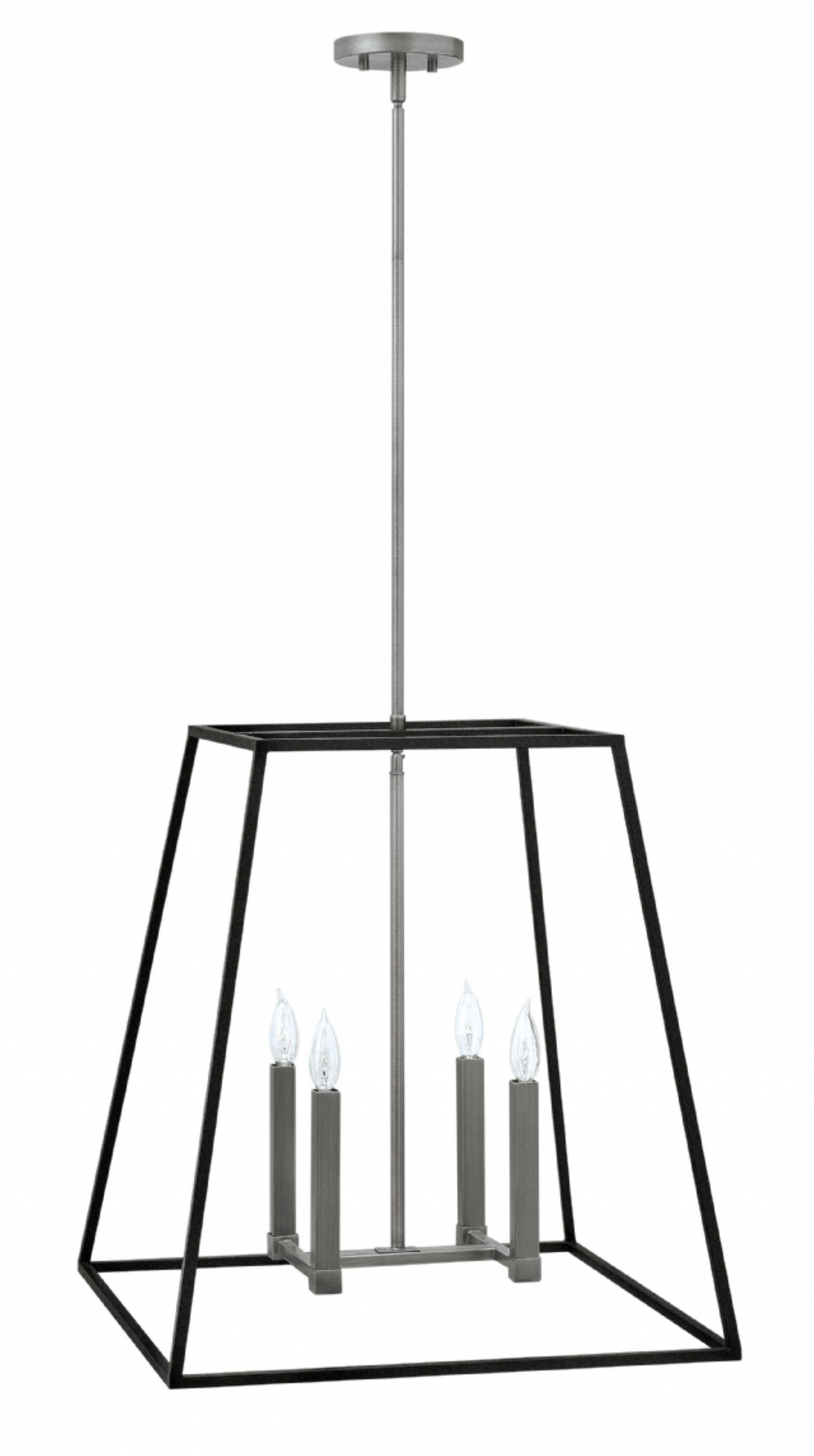 Dining :: Width: 22.0" Height: 24.5" :: Hinkley Lighting – Fulton Within Contemporary Hanging Porch Hinkley Lighting (Photo 14 of 15)