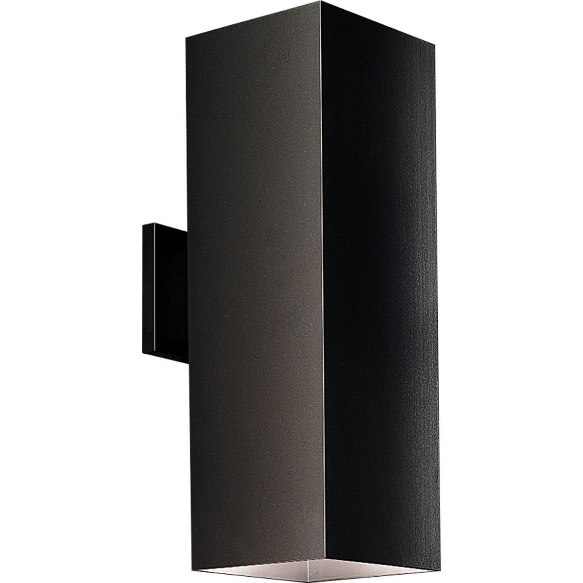 Down Square Outdoor Wall Lightprogress Lighting | P5644 31 With Regard To Outdoor Wall Sconce Up Down Lighting (View 12 of 15)