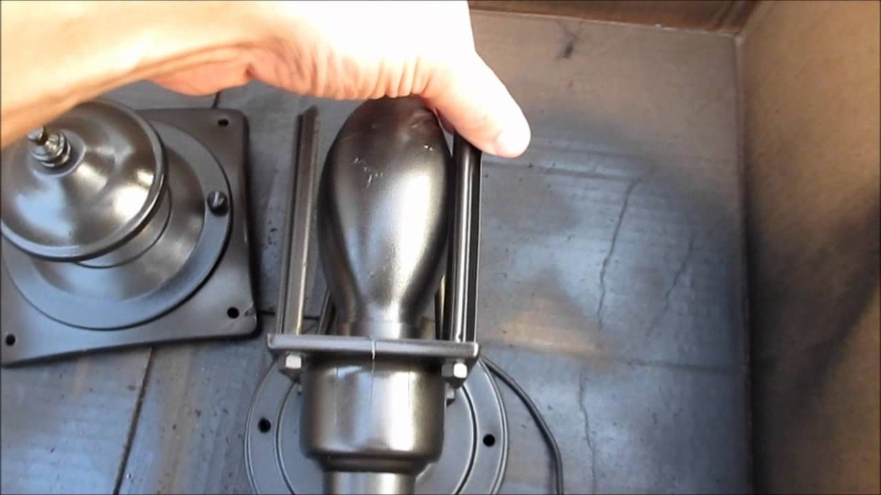 Easily Refinish Your Outdoor Wall Lights Diy – Youtube Pertaining To Diy Outdoor Ceiling Lights (View 4 of 15)