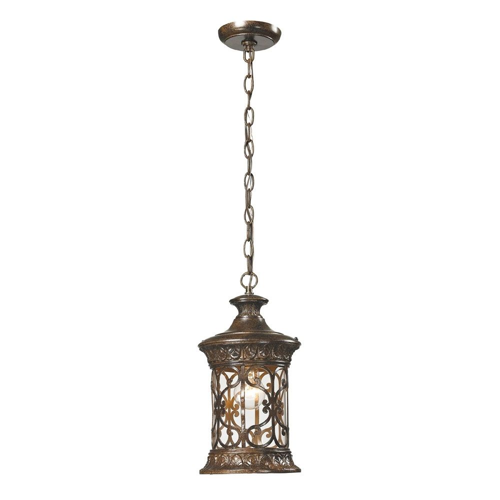 Elk 45083 1 Orlean Traditional Hazelnut Bronze Exterior Lighting Within Traditional Outdoor Ceiling Lights (View 11 of 15)