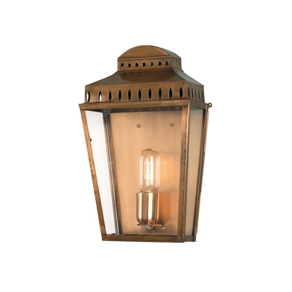 Elstead Lighting Mansion House Solid Brass Outdoor Lantern – Fitting Within Antique Brass Outdoor Lighting (Photo 14 of 15)