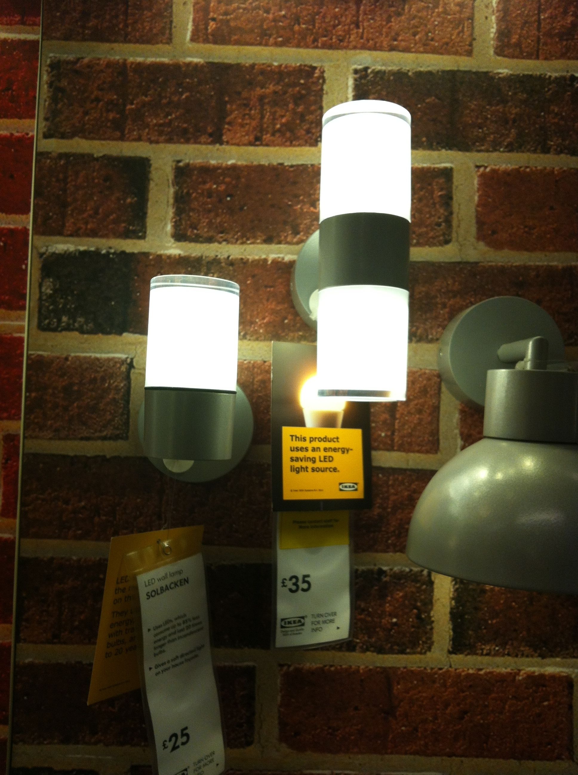 External Wall Lights From Ikea | Lighting Internal & External Intended For Outdoor Wall Lights At Ikea (View 13 of 15)