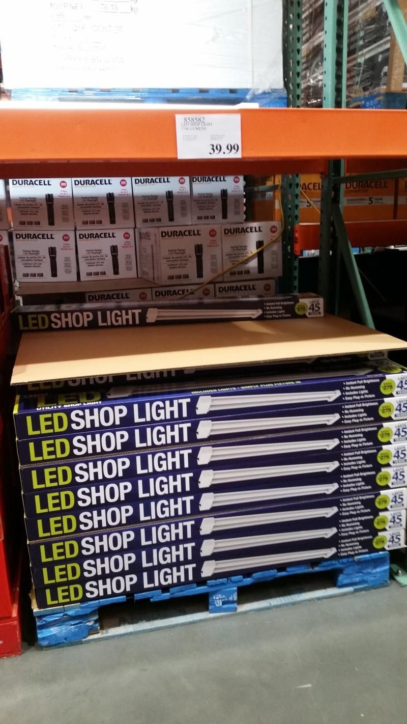Feit Electric T8 Led Fixtures At Costco – The Garage Journal Board Within Costco Led Outdoor Wall Mount Lighting (Photo 9 of 15)