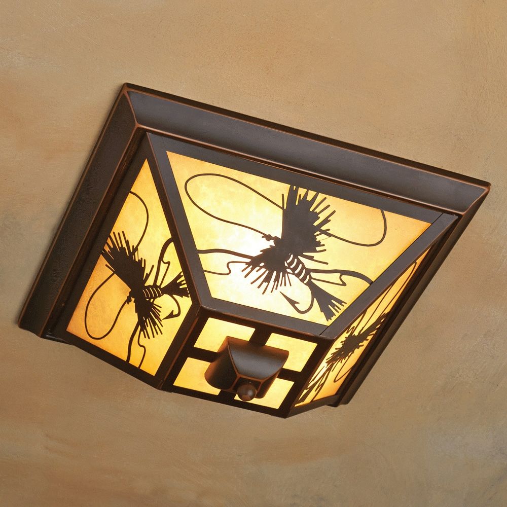Fishing Gifts & Fishing Decor – Black Forest Decor Intended For Outdoor Themed Ceiling Lights (Photo 10 of 15)