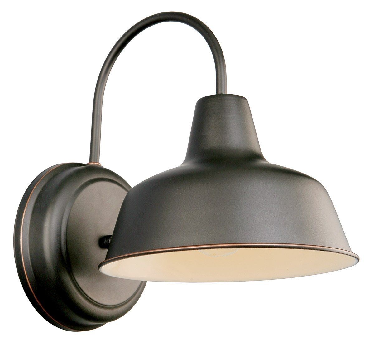 For Outsidegarage Amazon: Design House 519504 Mason Intended For Outdoor Wall Lighting At Wayfair (Photo 15 of 15)