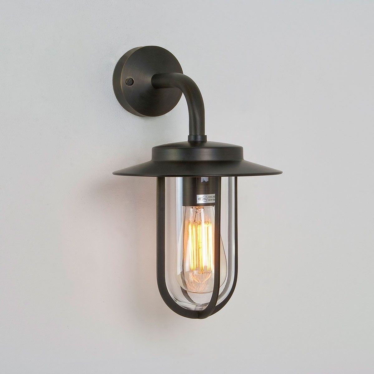 Furniture : Astro Montparnasse Wall Bronze Outdoor Light Electrical For Bunnings Outdoor Wall Lighting (Photo 5 of 15)