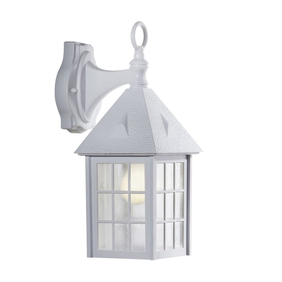 Furniture : Shop Portfolio White Outdoor Wall Light Lights Christmas Within Target Outdoor Wall Lighting (Photo 3 of 15)