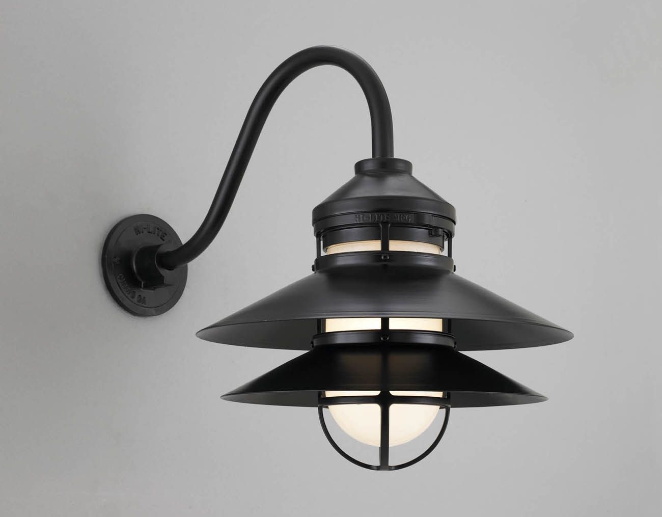 Gooseneck Wall Sconce Outdoor Option | Wall Sconces Regarding Outdoor Gooseneck Wall Lighting (View 15 of 15)