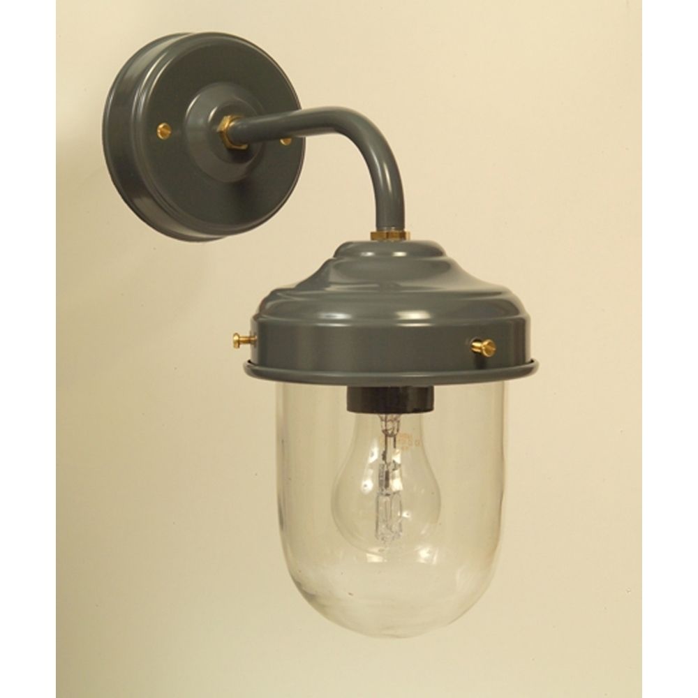 Grey Stable Barn Outdoor Wall Light Pertaining To Grey Outdoor Wall Lights (Photo 1 of 15)