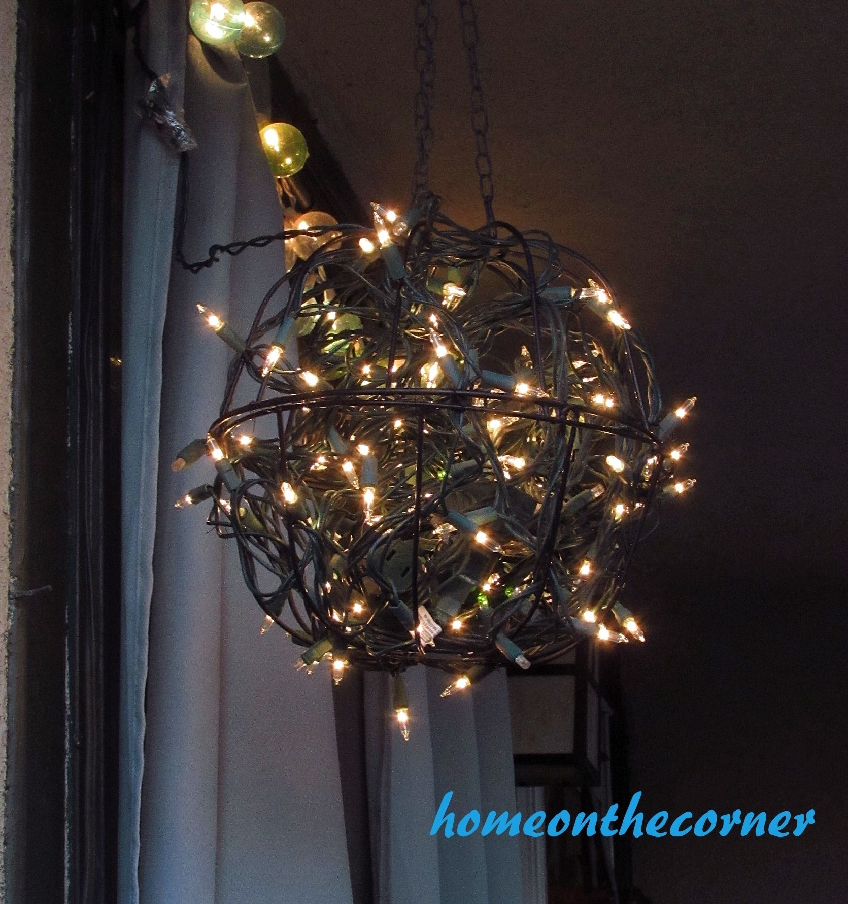 Hanging Flower Basket Light – Home On The Corner Throughout Outdoor Hanging Basket Lights (Photo 3 of 15)
