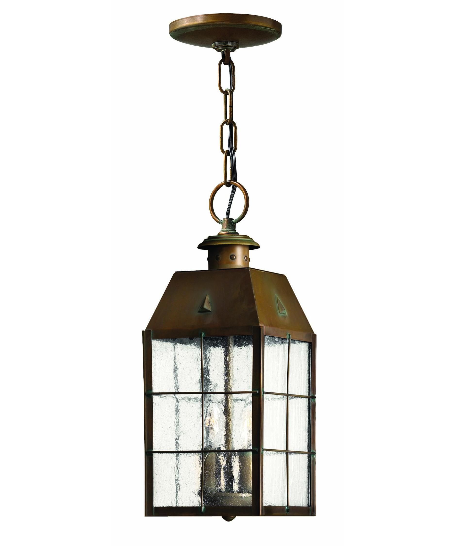 Hanging Porch Light Hinkley Lighting 2372 Nantucket 6 Inch Wide 2 With Regard To Hanging Porch Hinkley Lighting (Photo 1 of 15)
