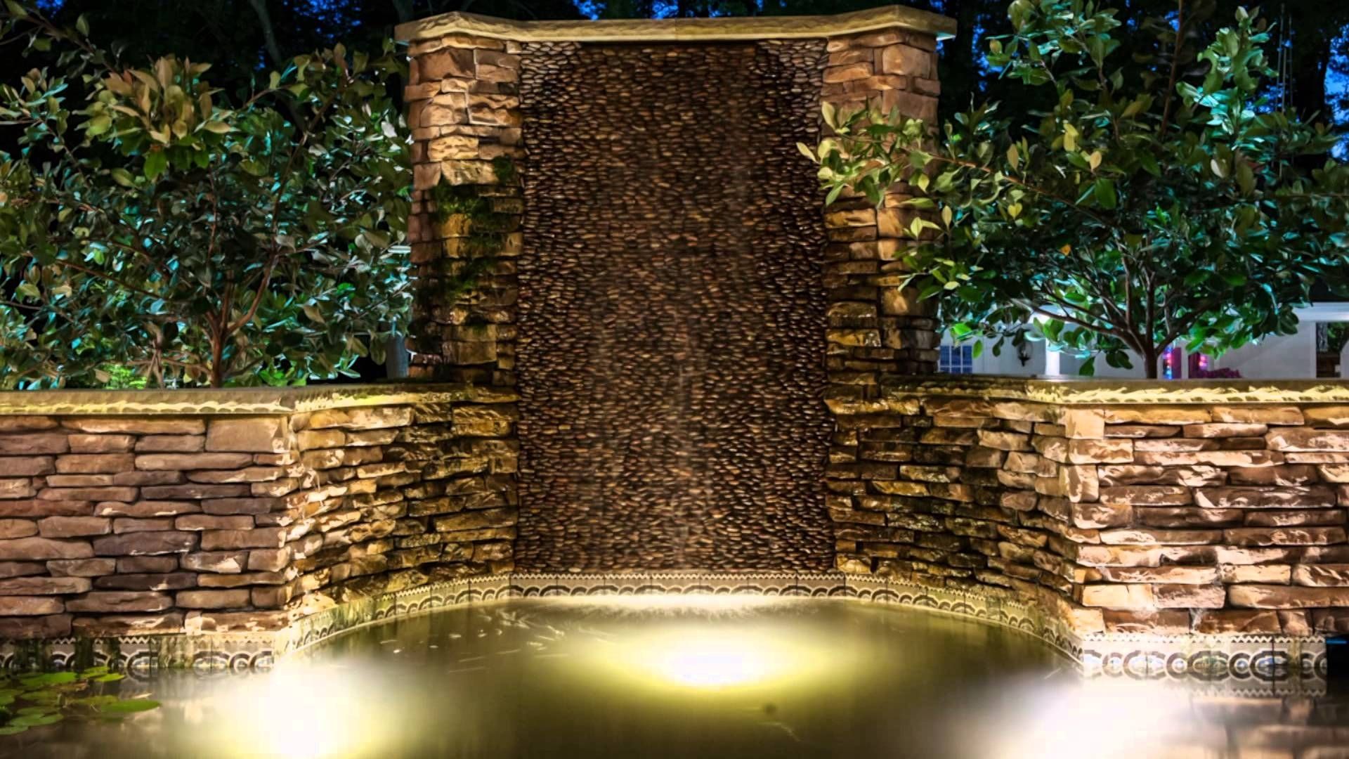 Featured Photo of 15 Inspirations Outdoor Rock Wall Lighting