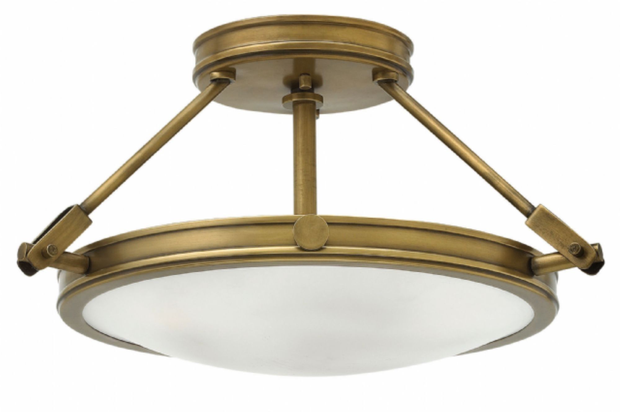 Heritage Brass Collier > Interior Ceiling Mount With Flush Mount Hinkley Lighting (View 2 of 15)