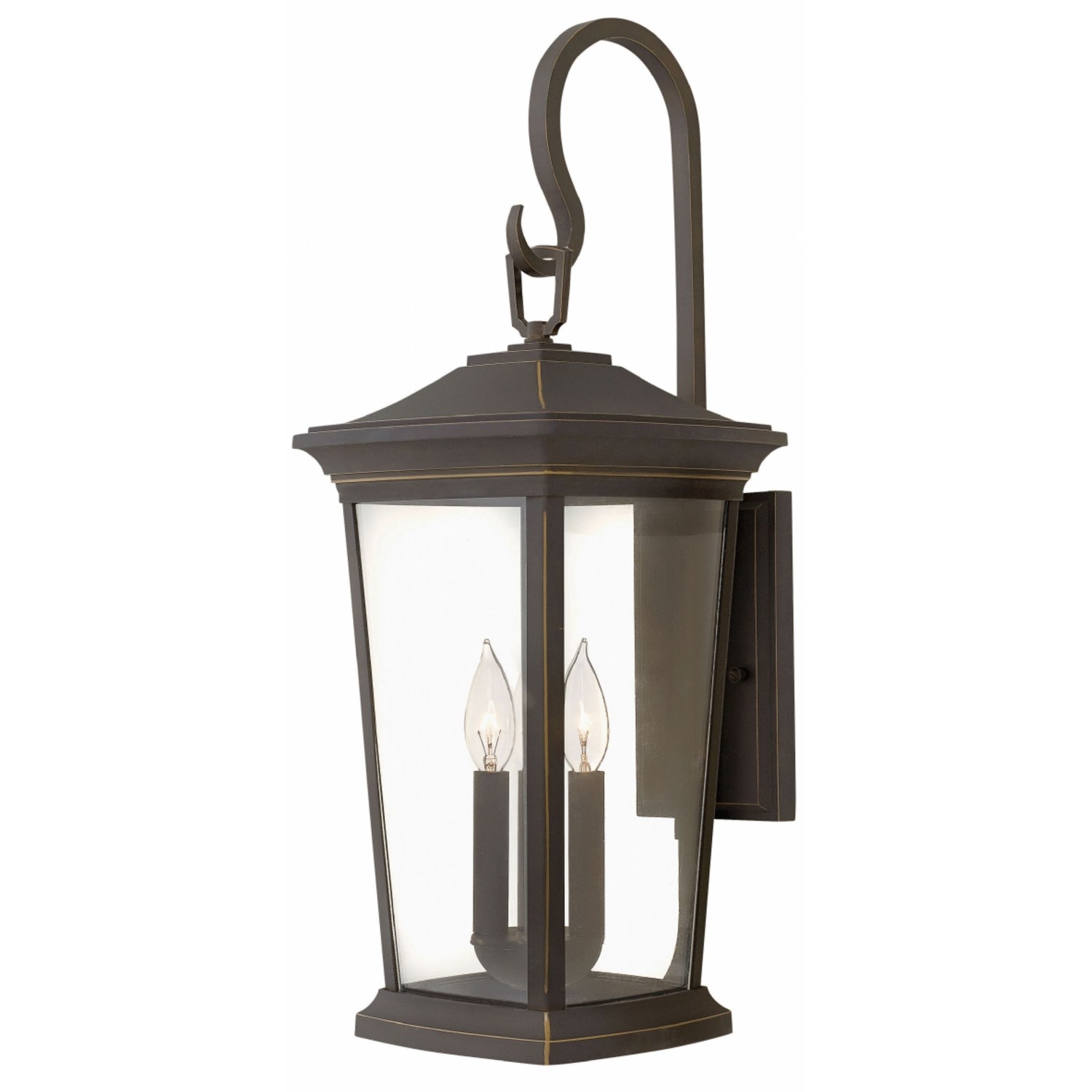 Hinkley 2366oz Bromley 3 Light Outdoor Medium Wall Mount In Oil Within Modern Latern Hinkley Lighting (Photo 1 of 15)