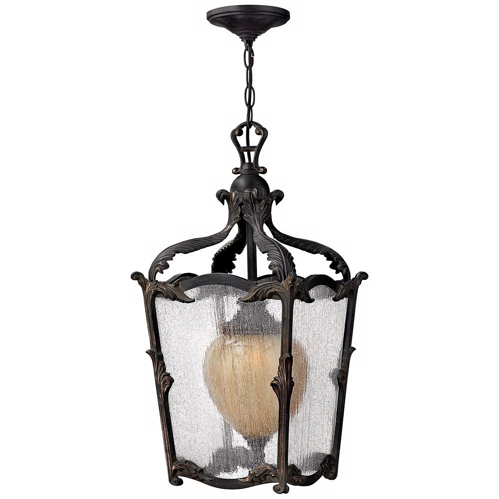 Hinkley Sorrento Collection 24" High Outdoor Hanging Light – Style Within Lamps Plus Outdoor Hanging Lights (View 14 of 15)