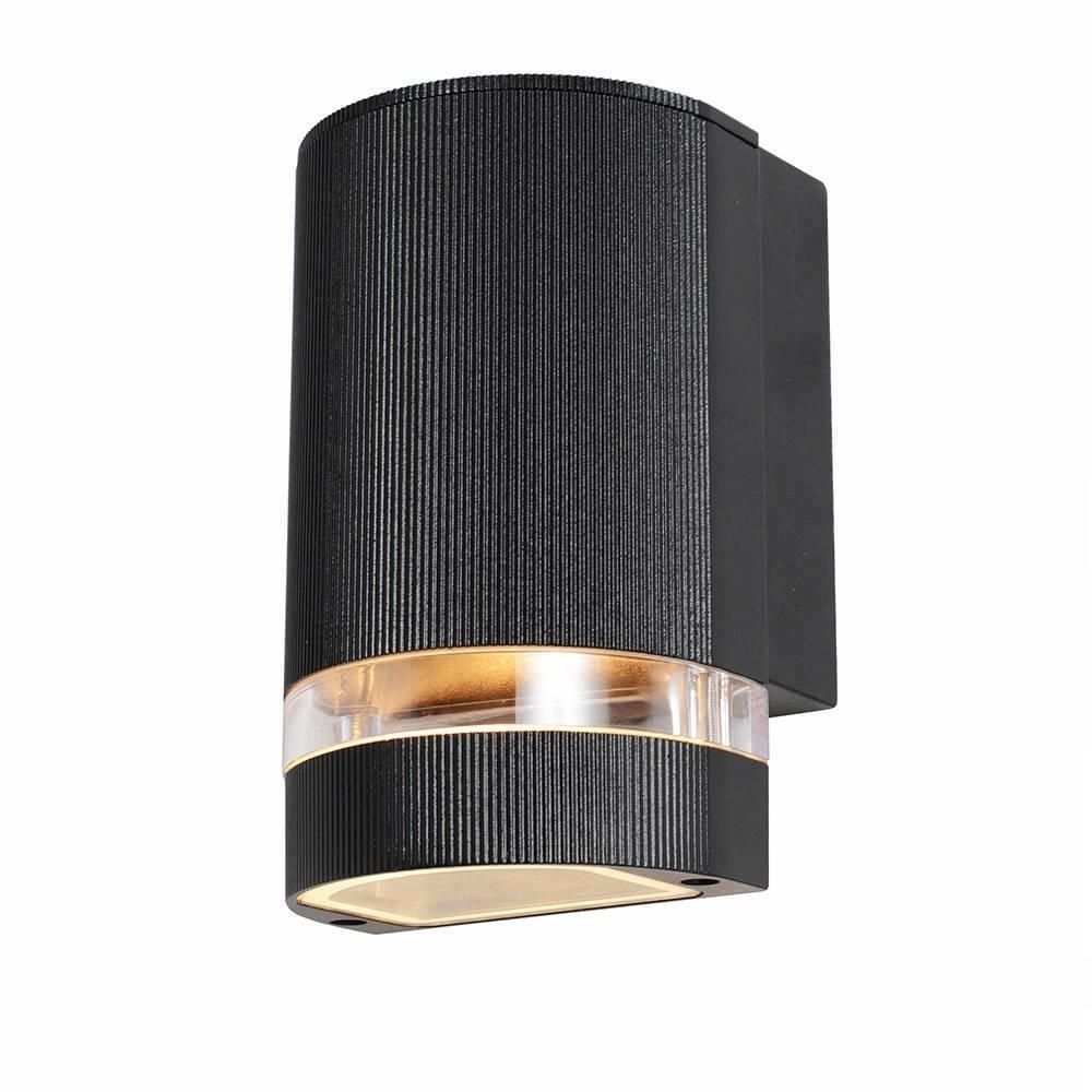 Holme Small Up Or Down Light Outdoor Wall Light – Black From Litecraft Intended For Outdoor Wall Down Lighting (Photo 4 of 15)