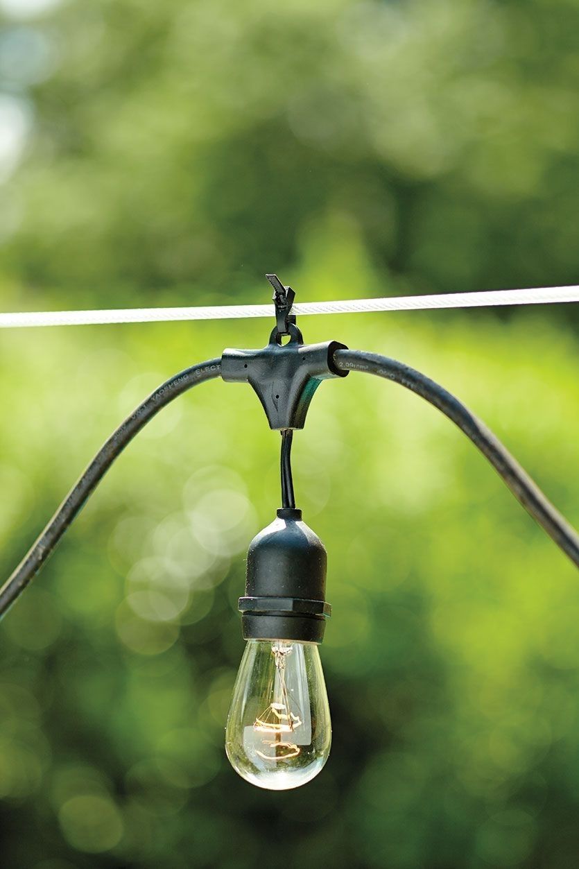 How To Hang String Lights | Yards, Lights And Backyard Throughout Outdoor Hooks For Hanging Lights (Photo 5 of 15)