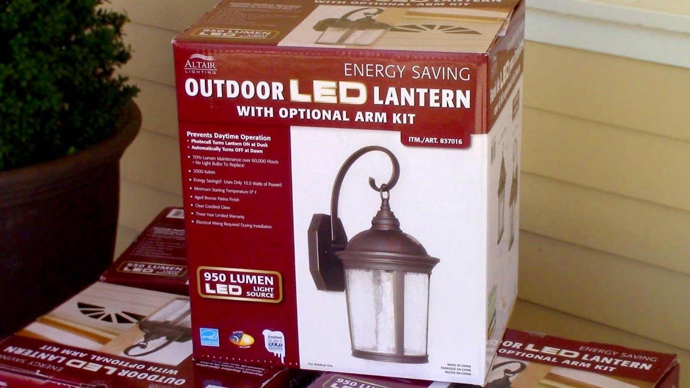 Featured Photo of The Best Outdoor Wall Lighting at Costco