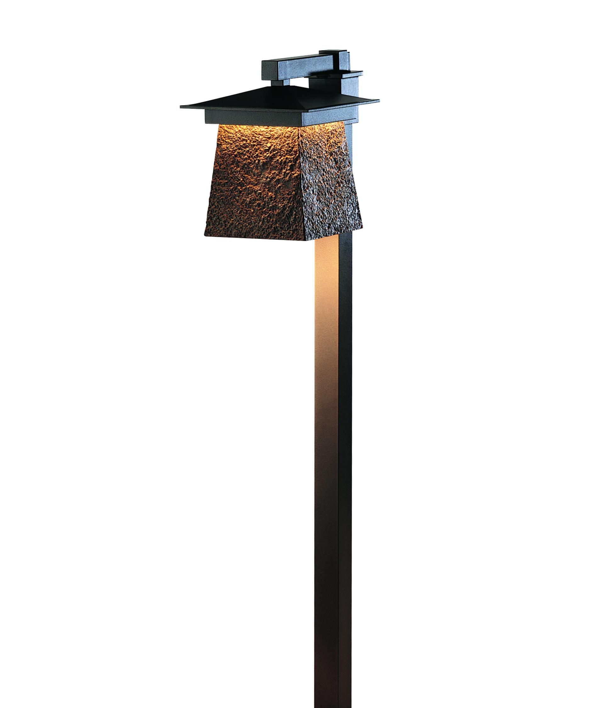 Hubbardton Forge 346020 Lightfall 11 Inch Wide 1 Light Outdoor Post With Regard To Modern Outdoor Post Lighting (View 7 of 15)