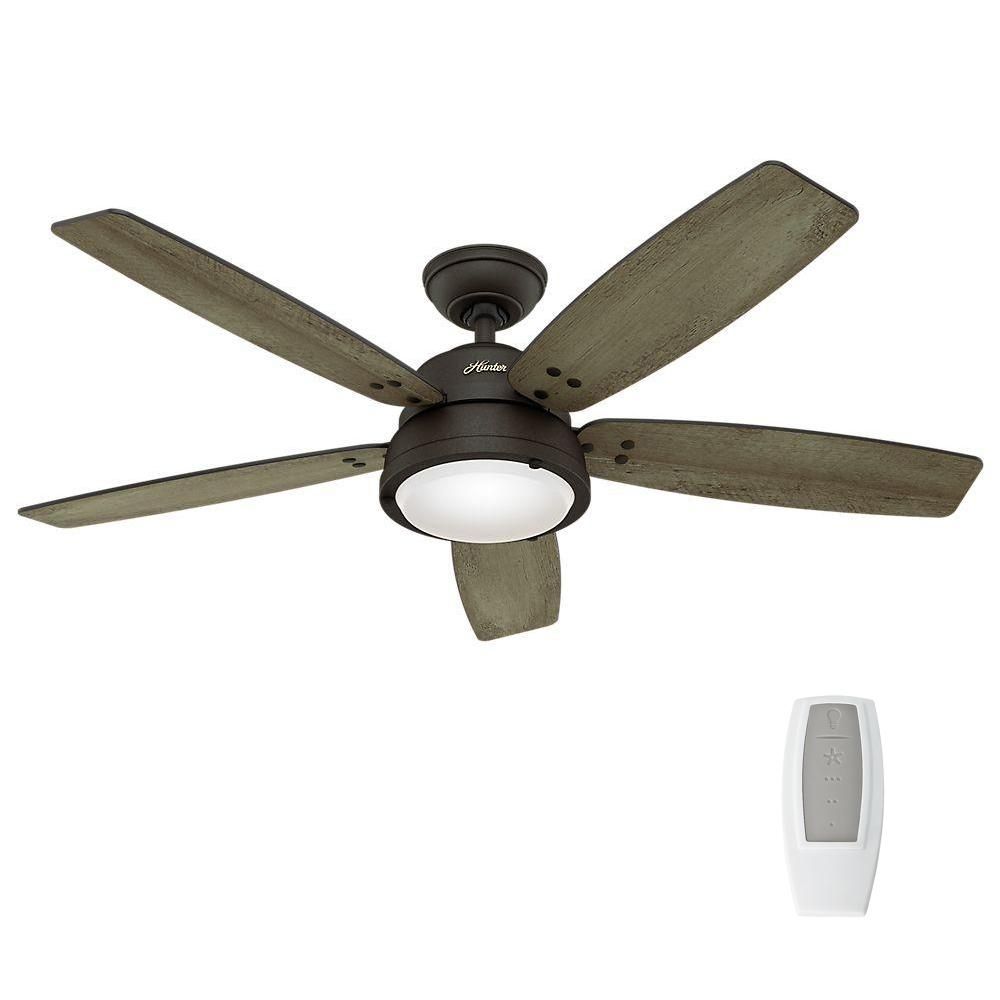 Hunter Outdoor Ceiling Fans With Lights And Remote • Outdoor Lighting Inside Hunter Outdoor Ceiling Fans With Lights And Remote (Photo 6 of 15)