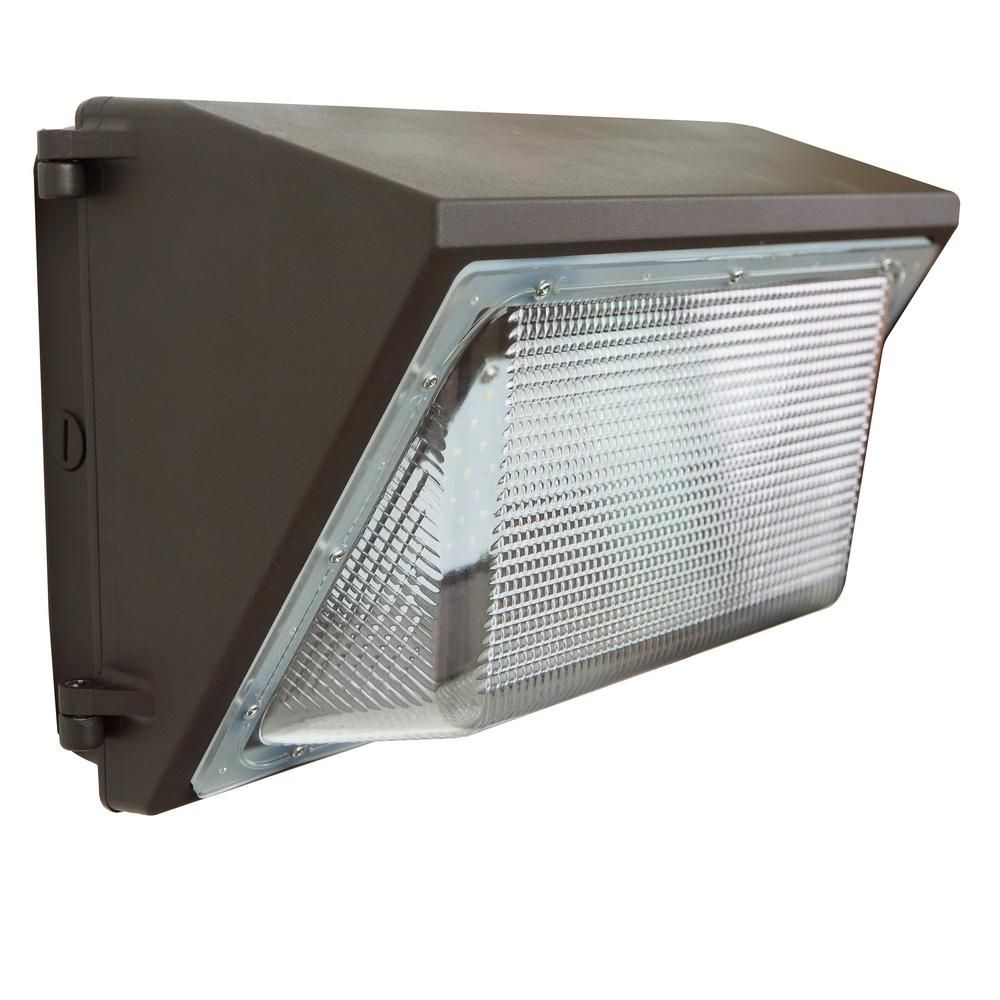 J&h Led Wall Pack 36 Watt Bronze Outdoor Integrated Led Industrial Throughout Outdoor Wall Pack Lighting (Photo 11 of 15)