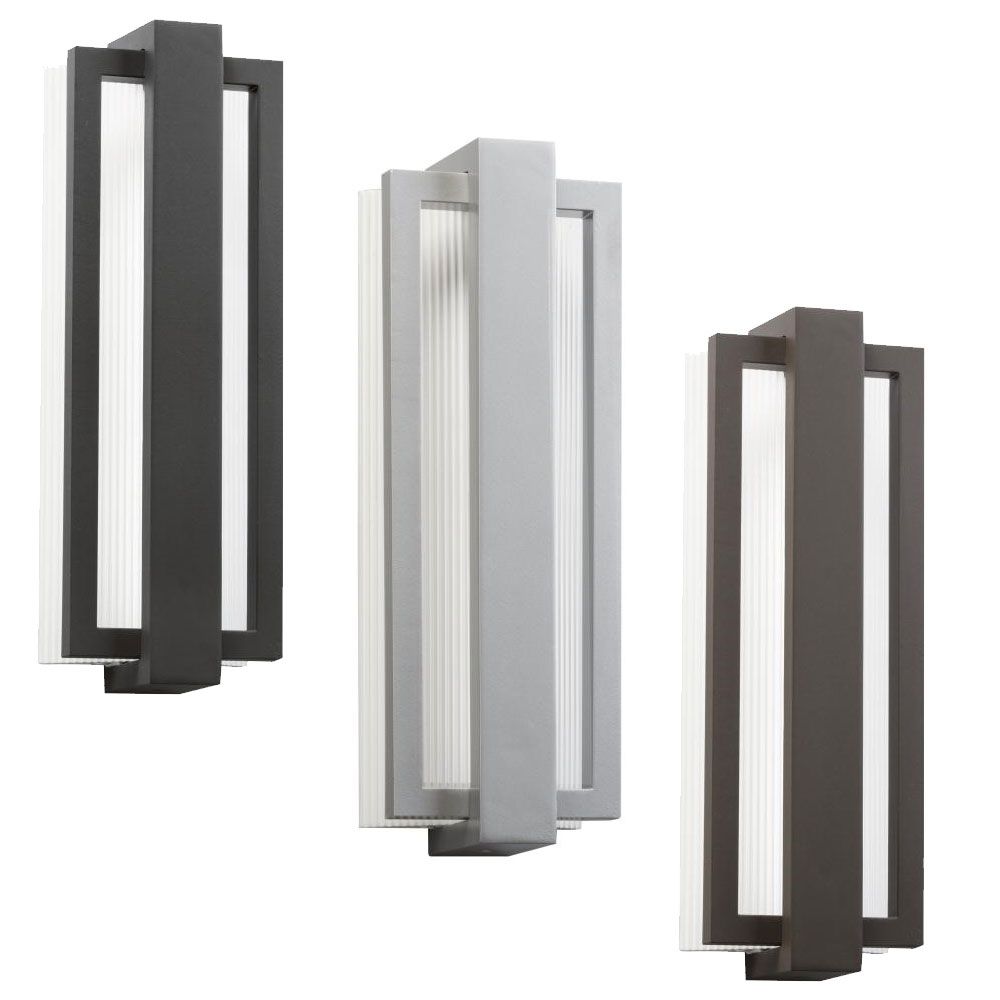 Kichler 49434 Sedo Contemporary 6" Wide Led Outdoor Wall Sconce For Contemporary Outdoor Wall Lighting (View 3 of 15)