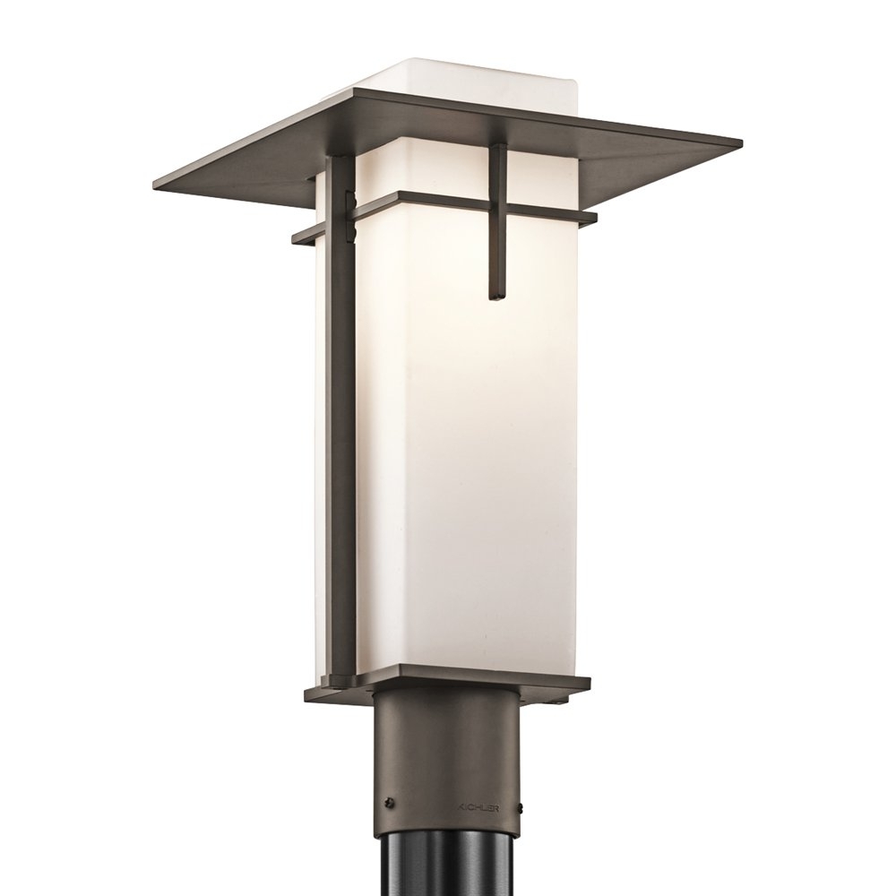 Kichler Lighting 49646oz 1 Light Caterham Outdoor Post Mount Light For Outdoor Post Lights Kichler Lighting (Photo 1 of 15)