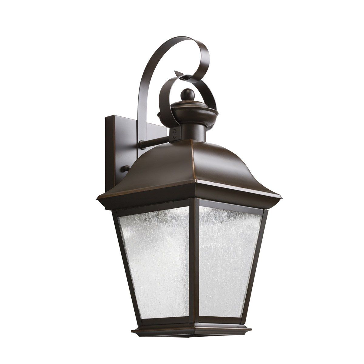 Kichler Lighting 9708ozled Mount Vernon Led 17 Inch Olde Bronze Within Outdoor Wall Led Kichler Lighting (View 4 of 15)