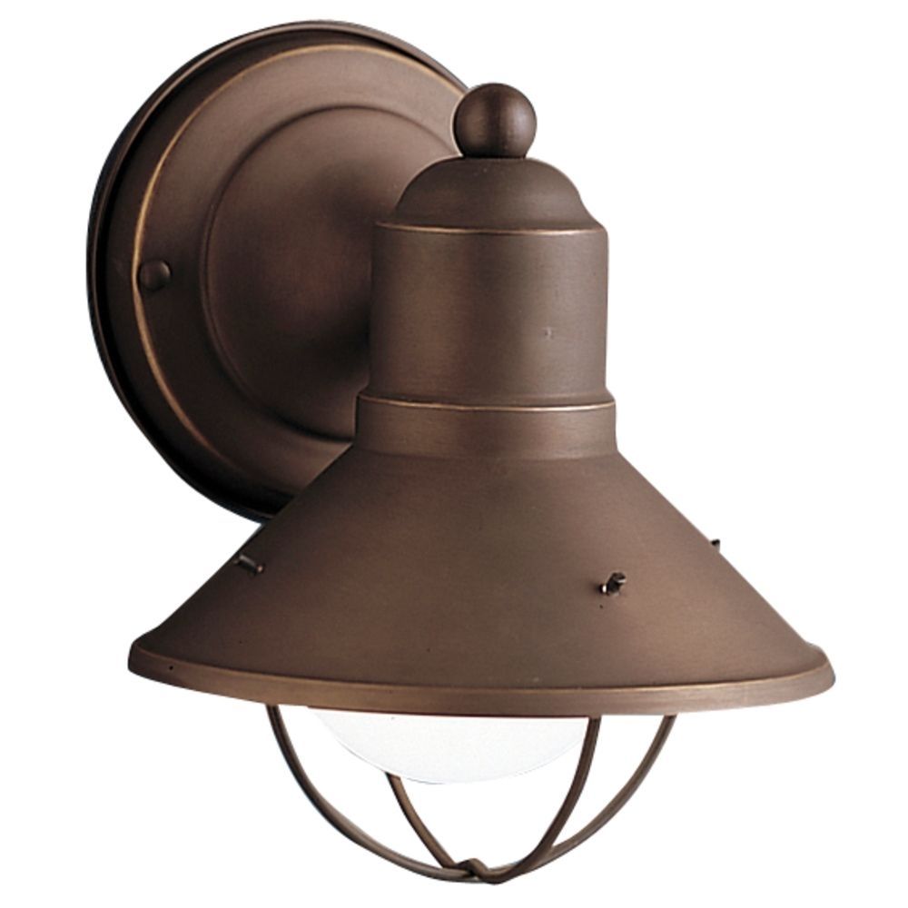 Kichler Nautical Outdoor Wall Light In Bronze Finish | 9021oz With Kichler Outdoor Ceiling Lights (Photo 9 of 15)