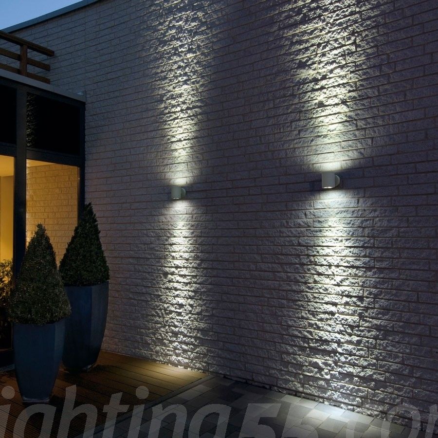 Kitchen : Sitra Wall Down Outdoor Light Lighting Big Theo Regarding Up Down Outdoor Wall Lighting (View 12 of 15)