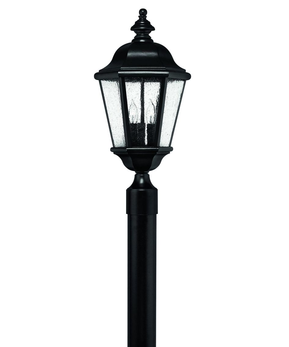 Lamp Outside Pole Lights Outdoor Lamp Post Lantern Yard Solar Avec For Solar Driveway Lights At Home Depot (Photo 7 of 15)