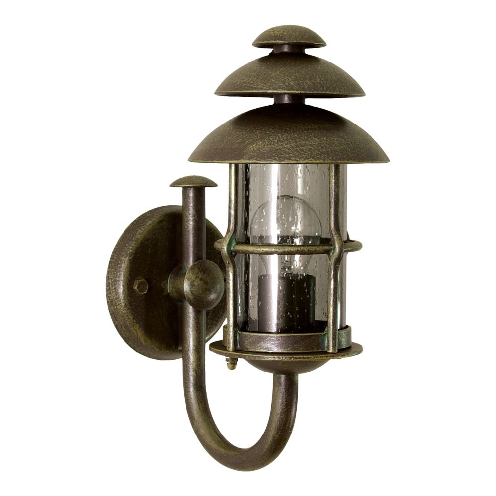 Large Antique Galvanized Calluna Motion Sensor Outdoor Wall Mounted With Outdoor Wall Light Fixtures With Motion Sensor (Photo 10 of 15)