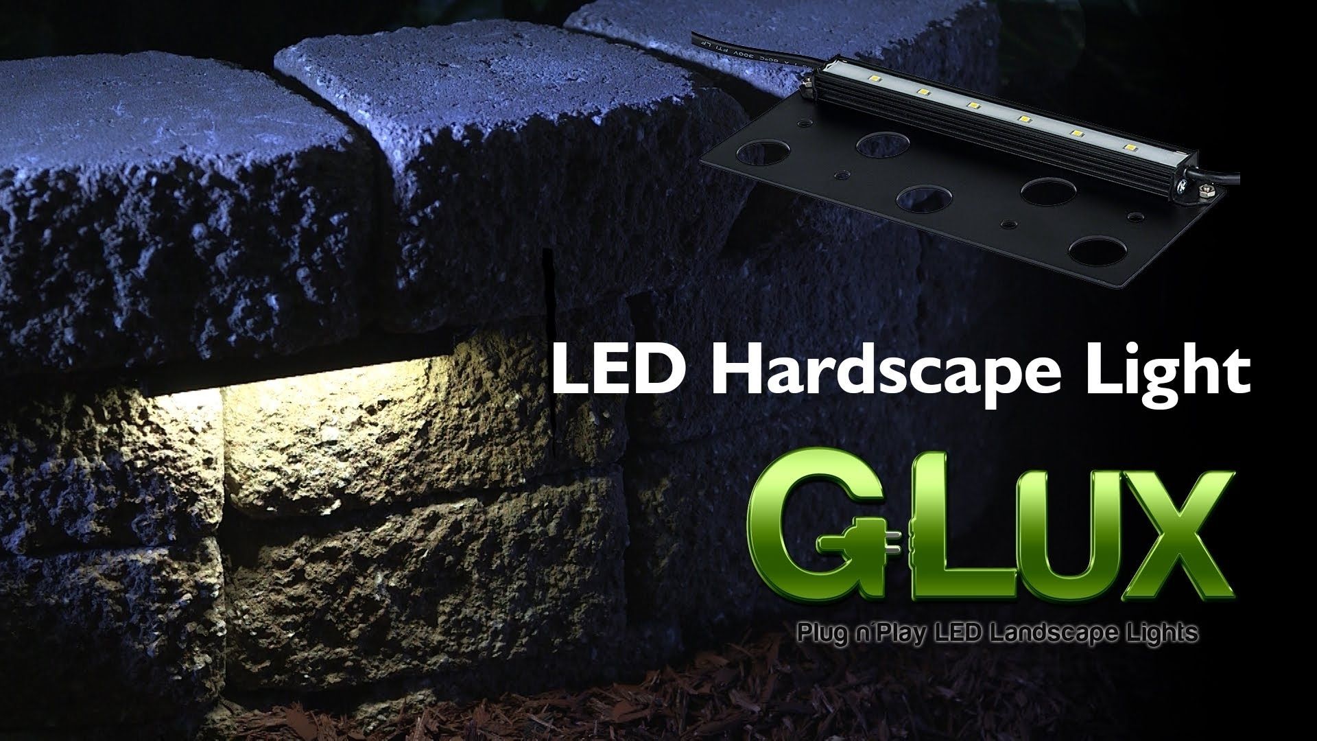 Led Hardscape Light Landscape Retaining Wall Light With Mortar Pertaining To Outdoor Block Wall Lighting (View 4 of 15)