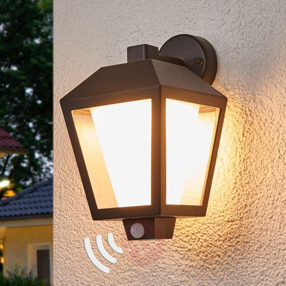 Led Outdoor Wall Light Keralyn With Motion Sensor 9945204 30 Throughout Led Outdoor Raccoon Wall Lights With Motion Detector (View 5 of 15)