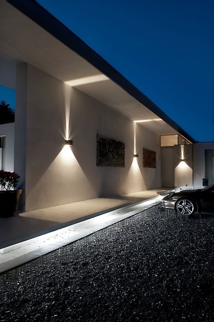 Led Outdoor Wall Lights Photo 15 | Lighting | Pinterest | Led Regarding Outdoor Wall Lights For Houses (Photo 2 of 15)