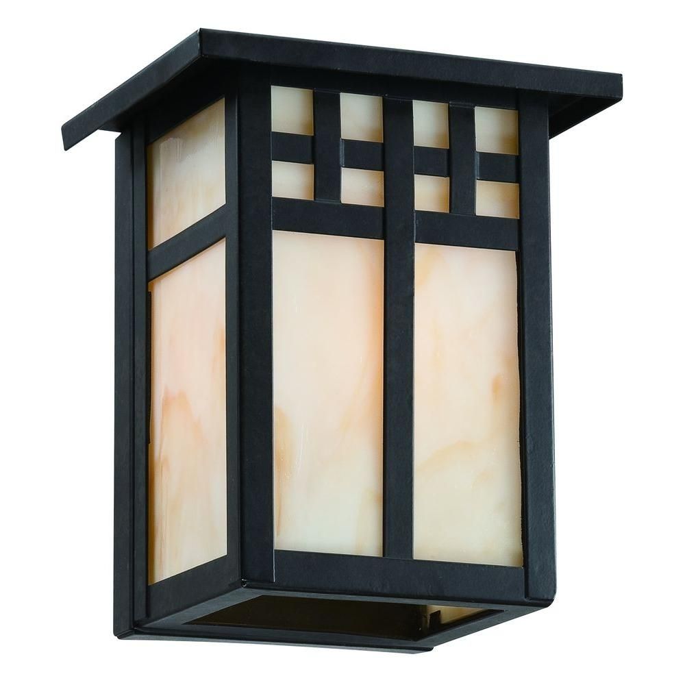 Light : Craftsman Style Outdoor Lighting Home Decorators Collection Within Craftsman Style Outdoor Ceiling Lights (View 8 of 15)
