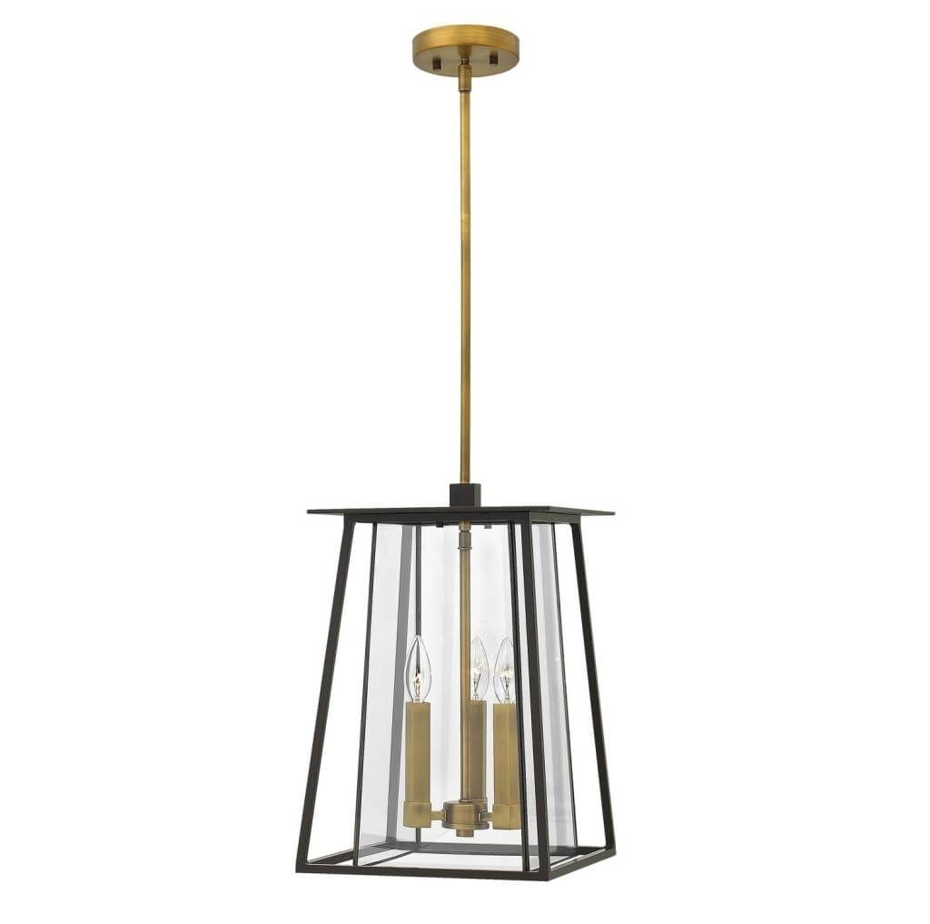 Lighting: Best Modern Industrial 3 Candle Style Lights Outdoor Throughout Modern Outdoor Pendant Lighting Fixtures (View 8 of 15)