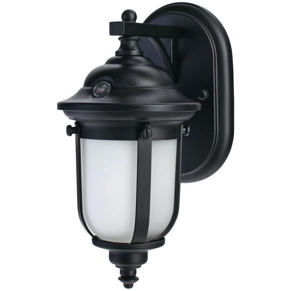 Lighting : Dusk To Dawn Outdoor Lighting Wall Light Sconce Till Led In Outdoor Wall Lighting At Walmart (View 9 of 15)