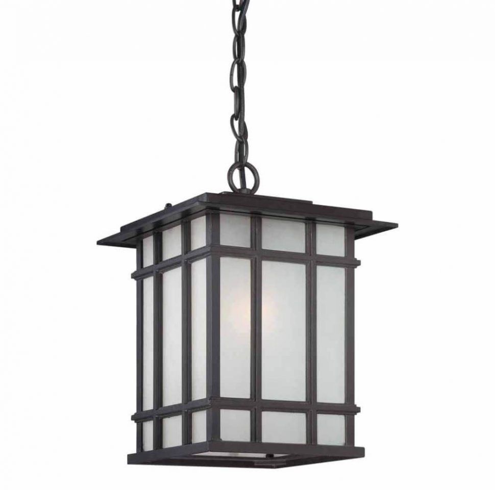 Lighting : Lighting Marvelous Outdoor Pendant With Mission Style For Craftsman Style Outdoor Ceiling Lights (Photo 5 of 15)