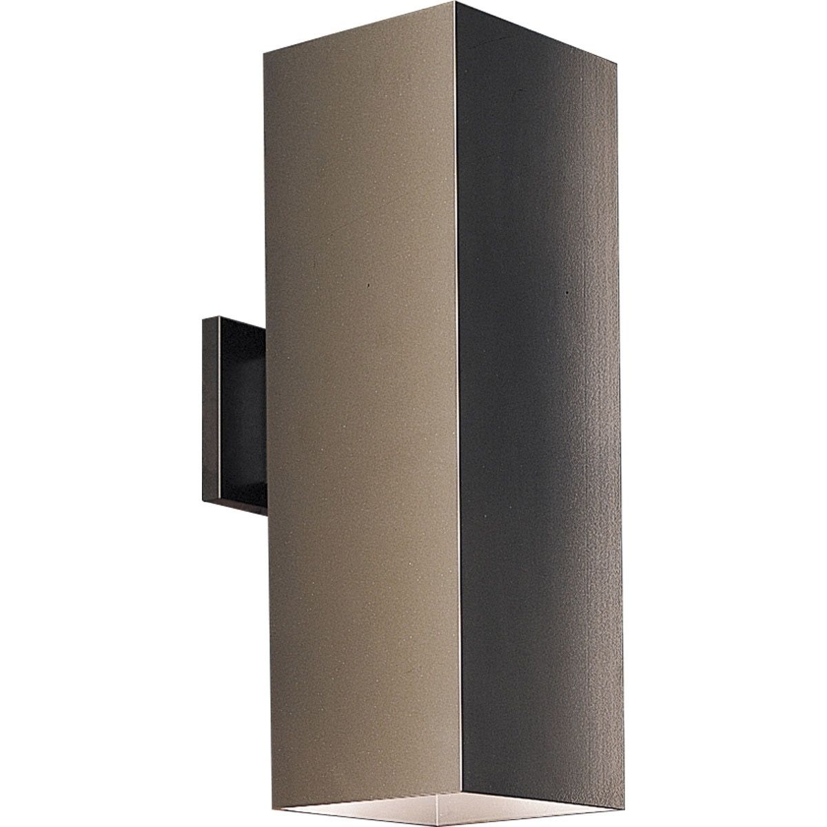 Lighting P5644 20 Square Outdoor Wall Mount Fixture With Regard To Outdoor Wall Lighting Fixtures (View 2 of 15)