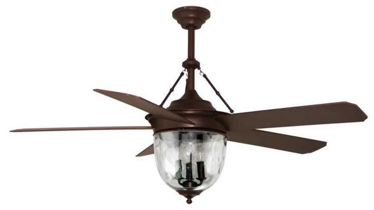Litex E Km52abz5cmr Knightsbridge Collection 52 Inch Indoor/outdoor Within Outdoor Ceiling Fans With Lights And Remote (Photo 11 of 15)