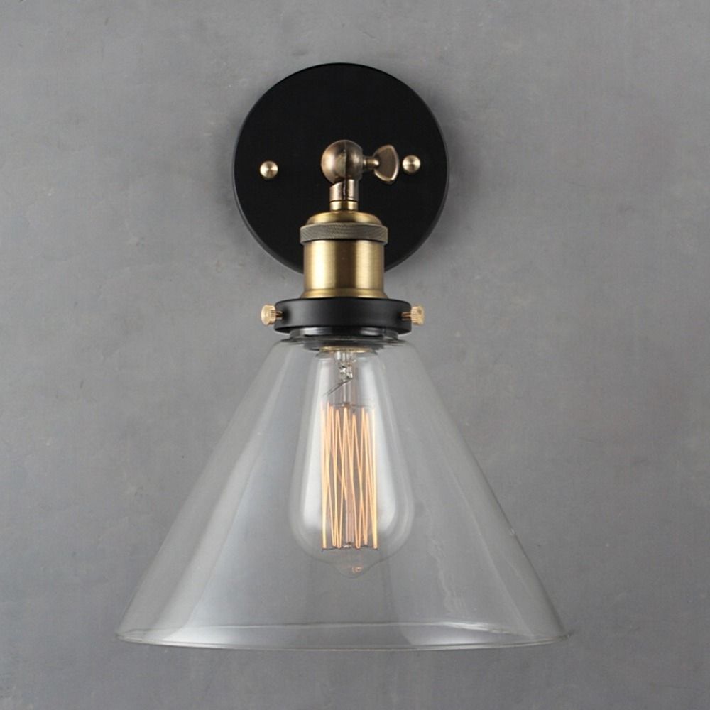Loft Industrial Wall Sconce American Vintage Wall Lamp Retro Outdoor Inside Retro Outdoor Wall Lighting (Photo 14 of 15)